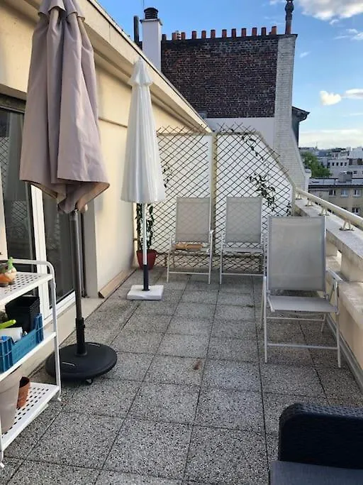 Appartement Terrasse Avec Vue à Paris